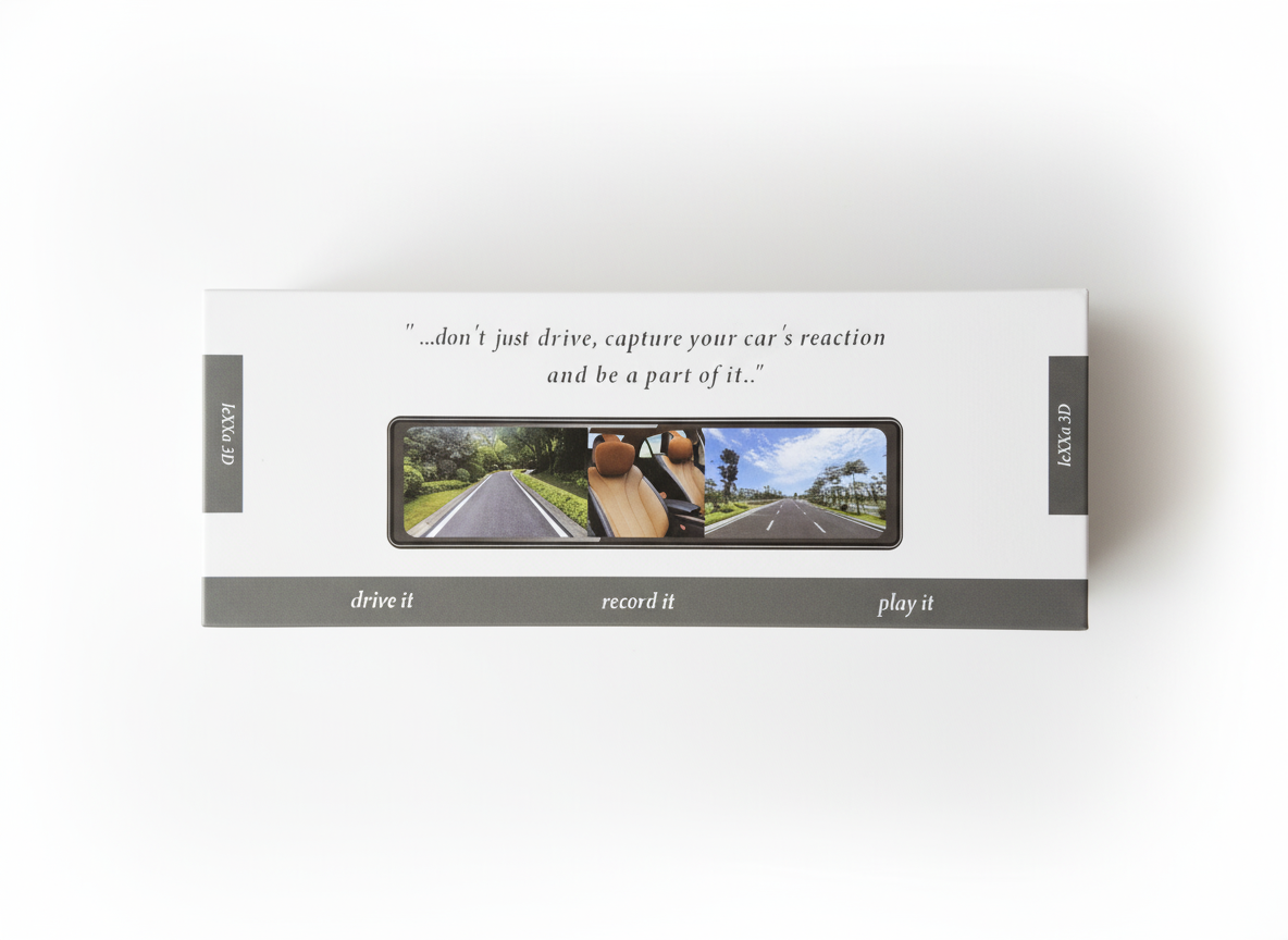 LeXXa 3D Mirror Dashcam